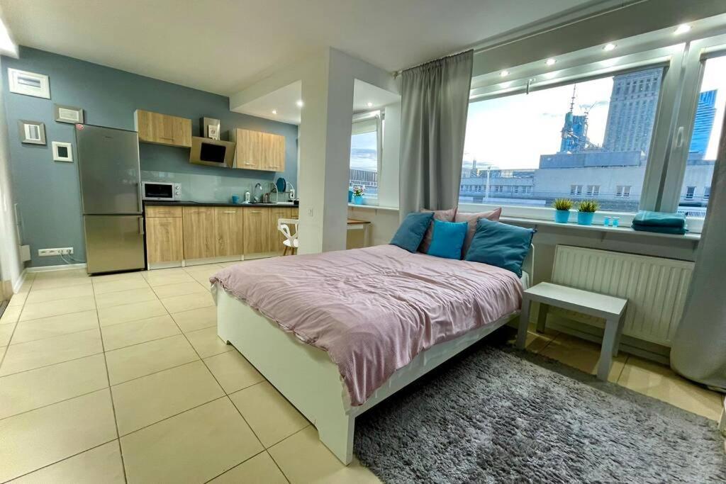 Apartamento GOLD 3 Metro x2 WiFi 300 Mbs 60'TV Netflix HBO AppleTV+ Varsovia Exterior foto